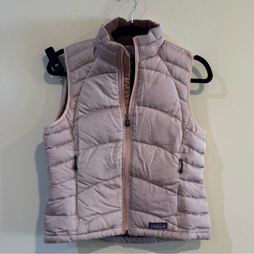 Patagonia Vintage Pink Down Vest